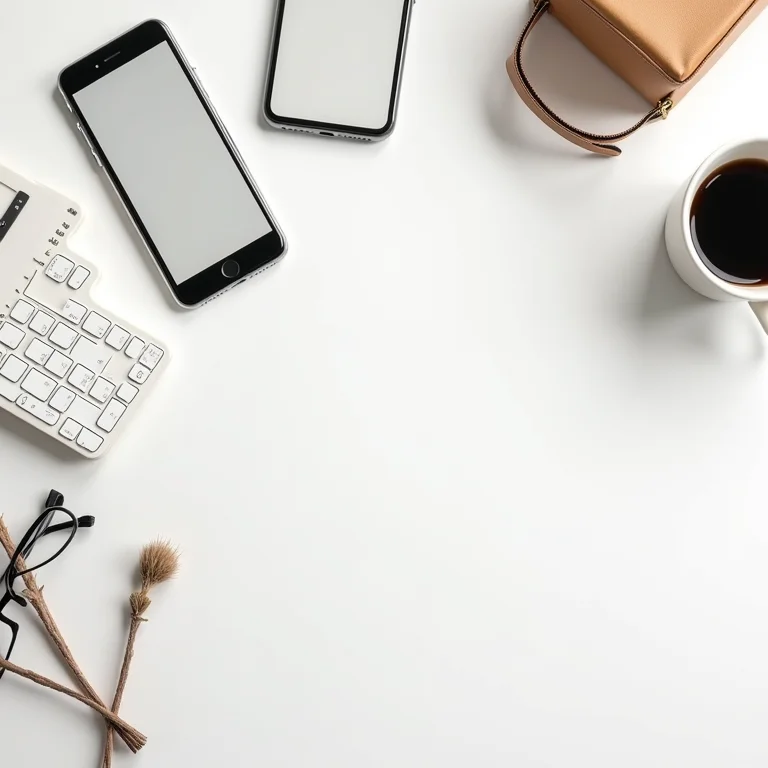 Vários smartphones lado a lado mostrando diferentes aplicativos de lista de bagagem