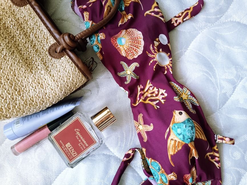 3. Separe o necessaire de banho por completo