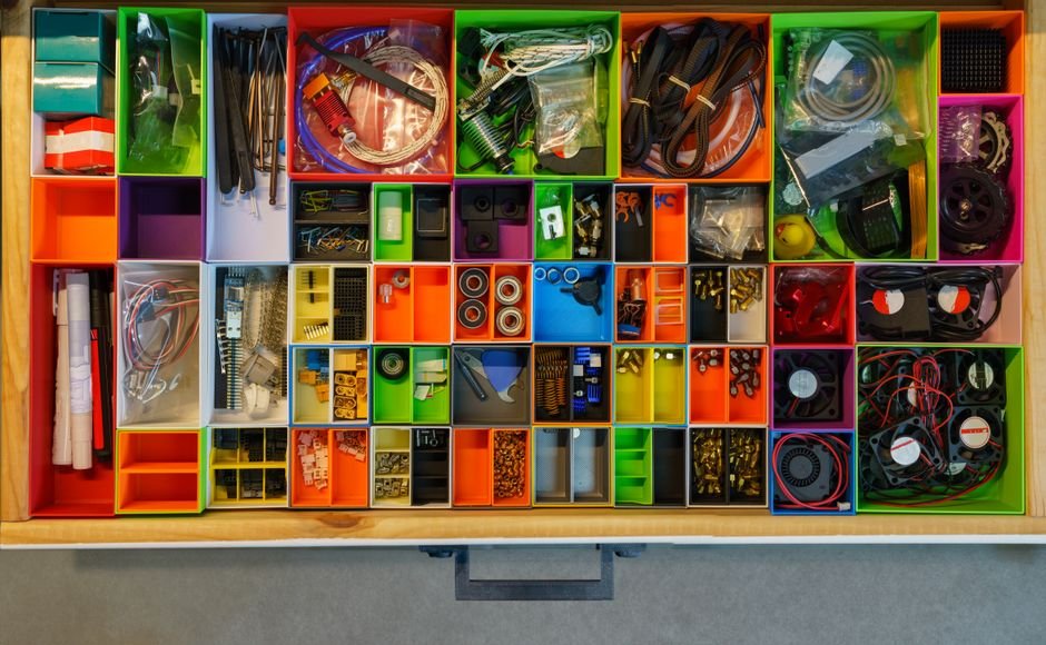 5. Organize por categoria