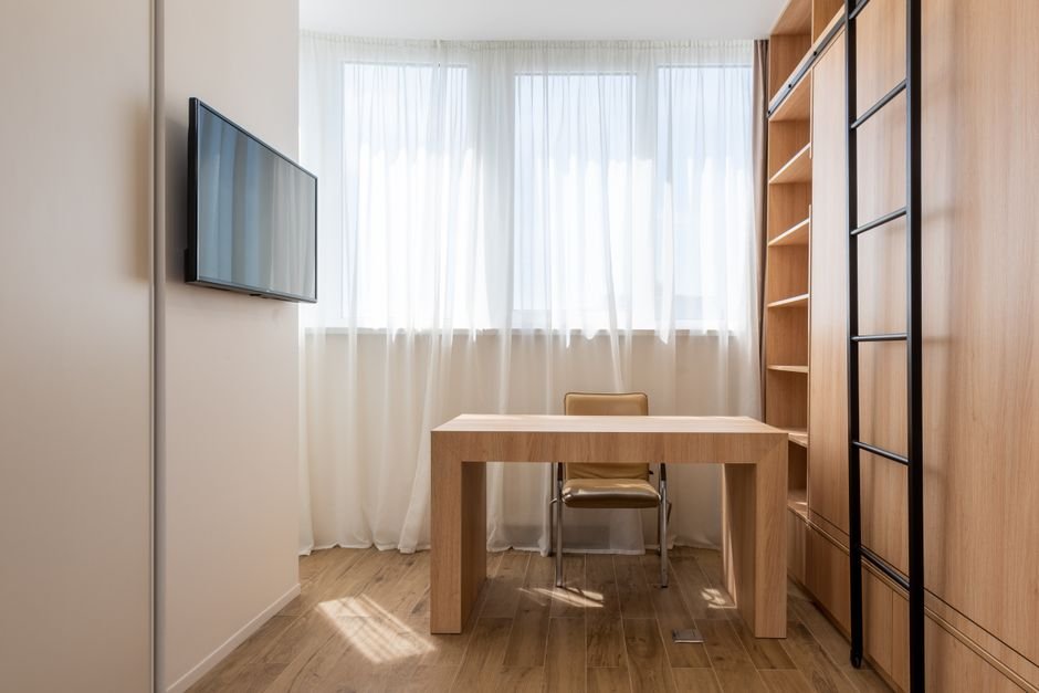 Inspiração 3: Varanda ou área de home office