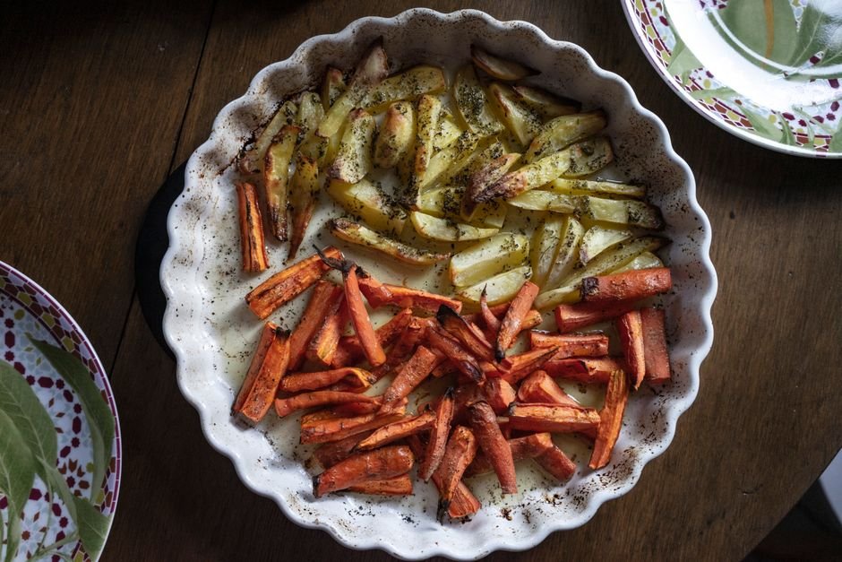 Tempero para legumes assados